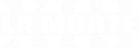 La Morte XIII Header, the roman numerals XIII spell out 13 in white lettering, as an overlay crossing out the roman numerals has the words La Morte, wehich means The Death in Italian.