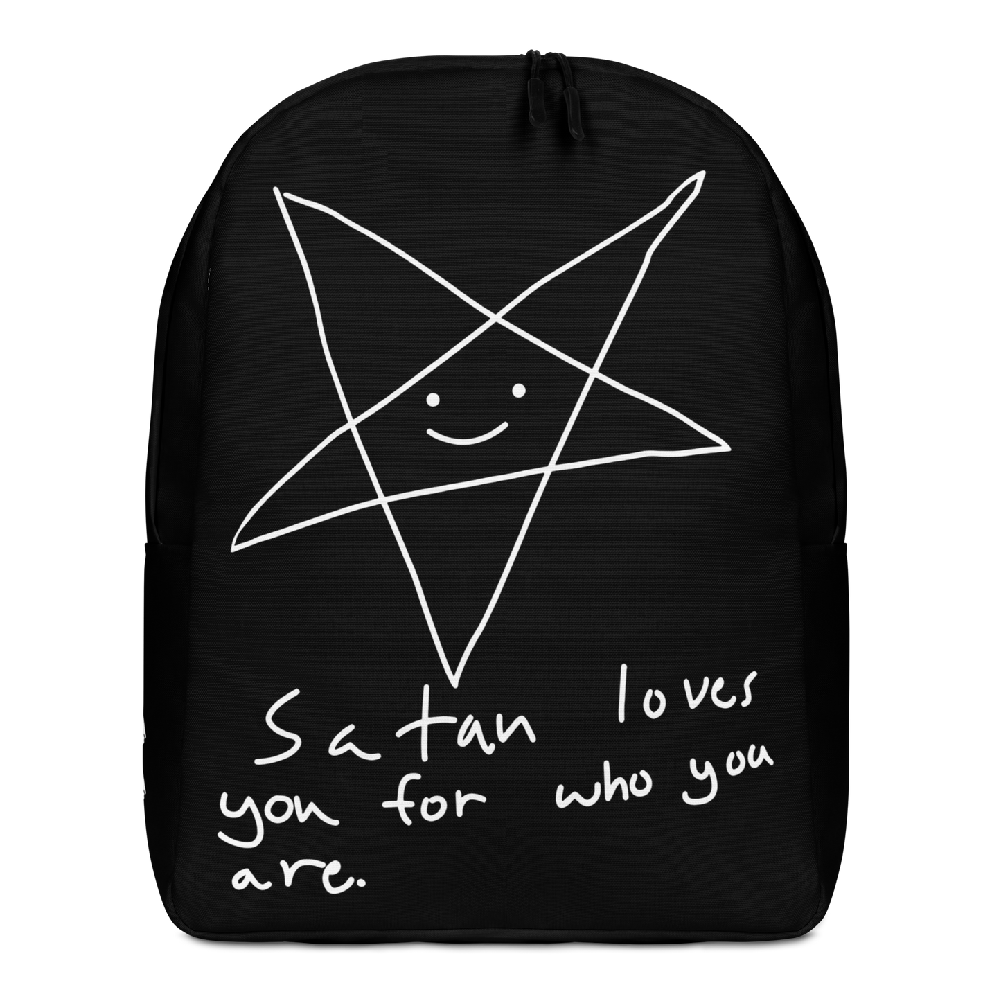 Satan Loves You For Who You Are • Backpack