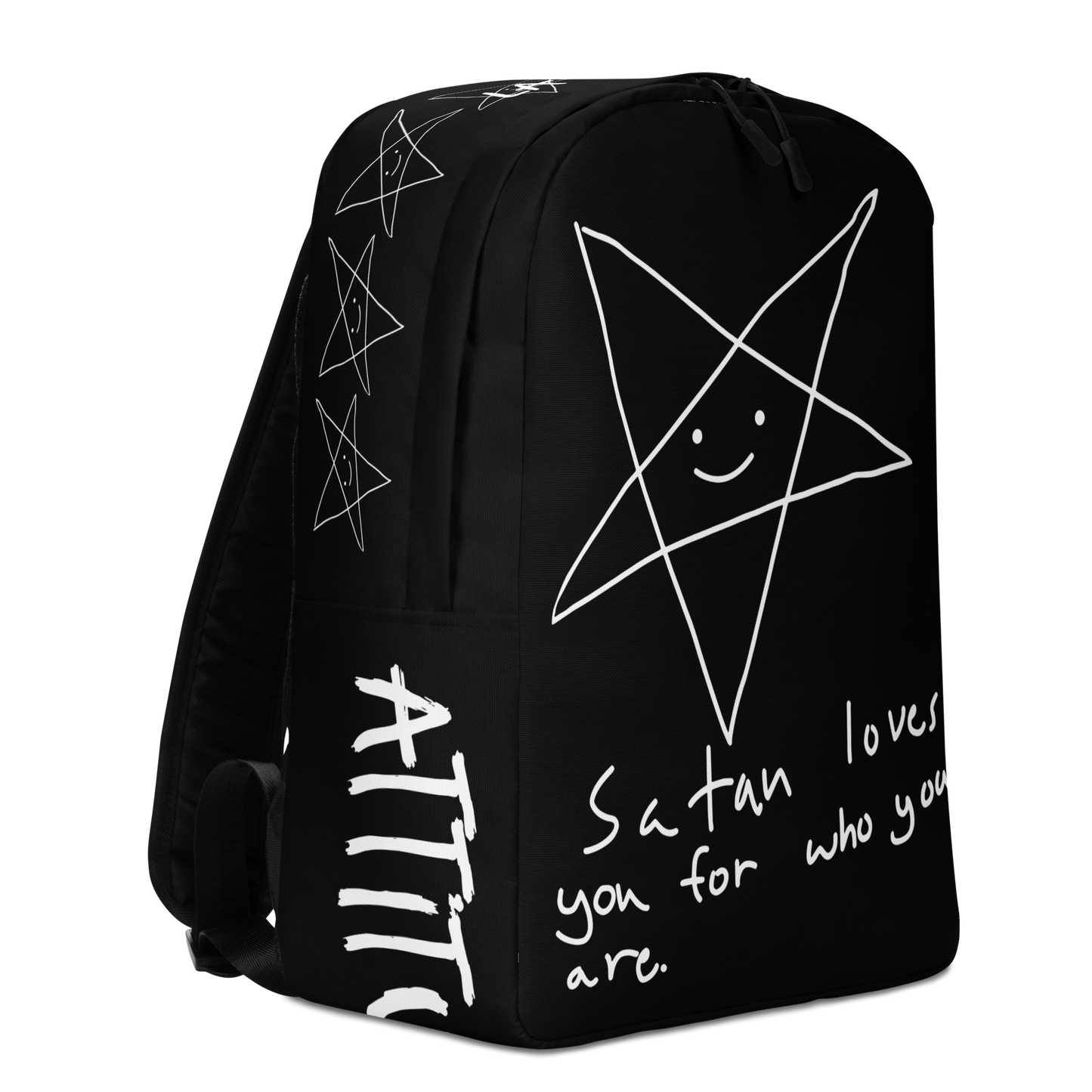 Satan Loves You For Who You Are • Backpack