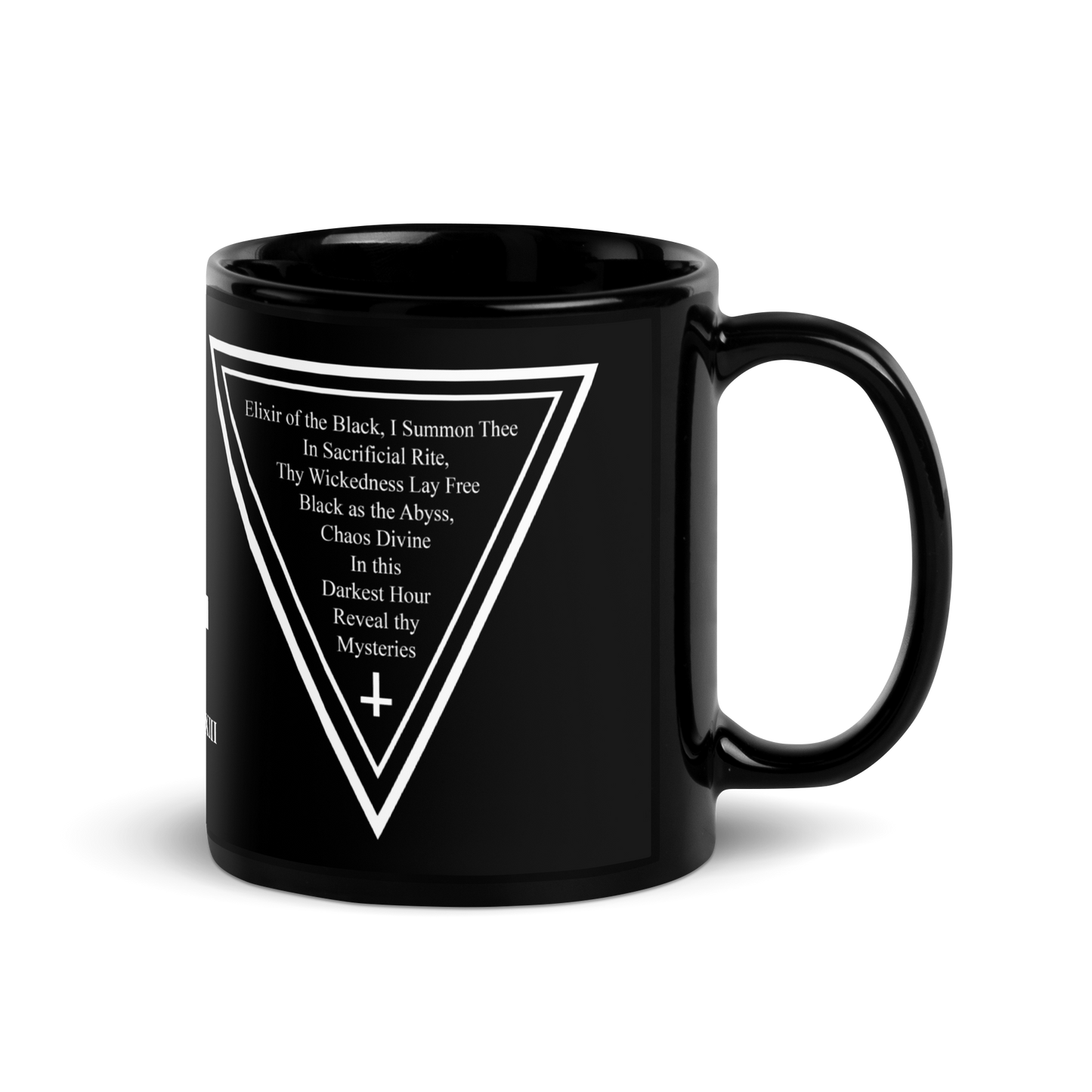 Elixir of the Black • Black Glossy Mug