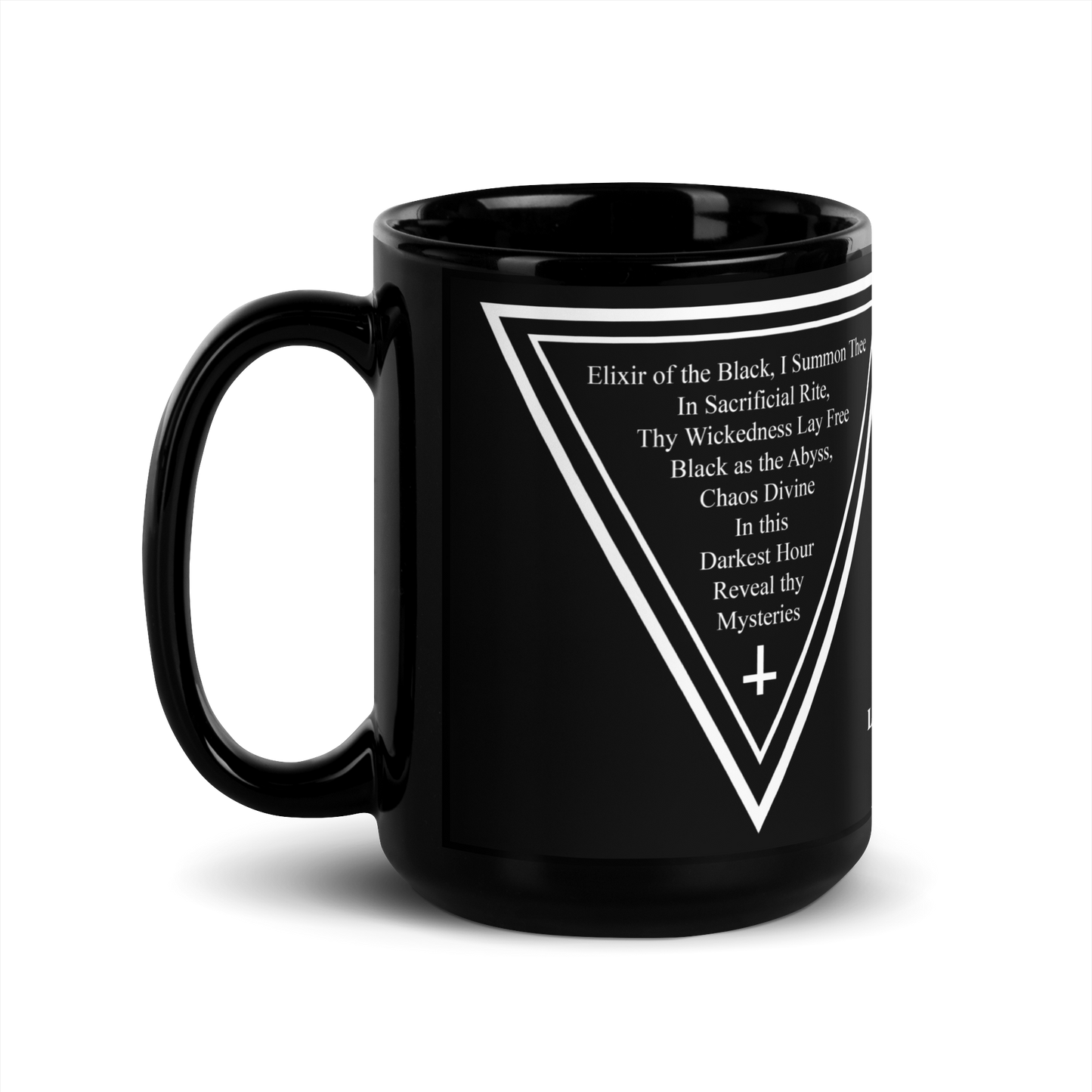 Elixir of the Black • Black Glossy Mug