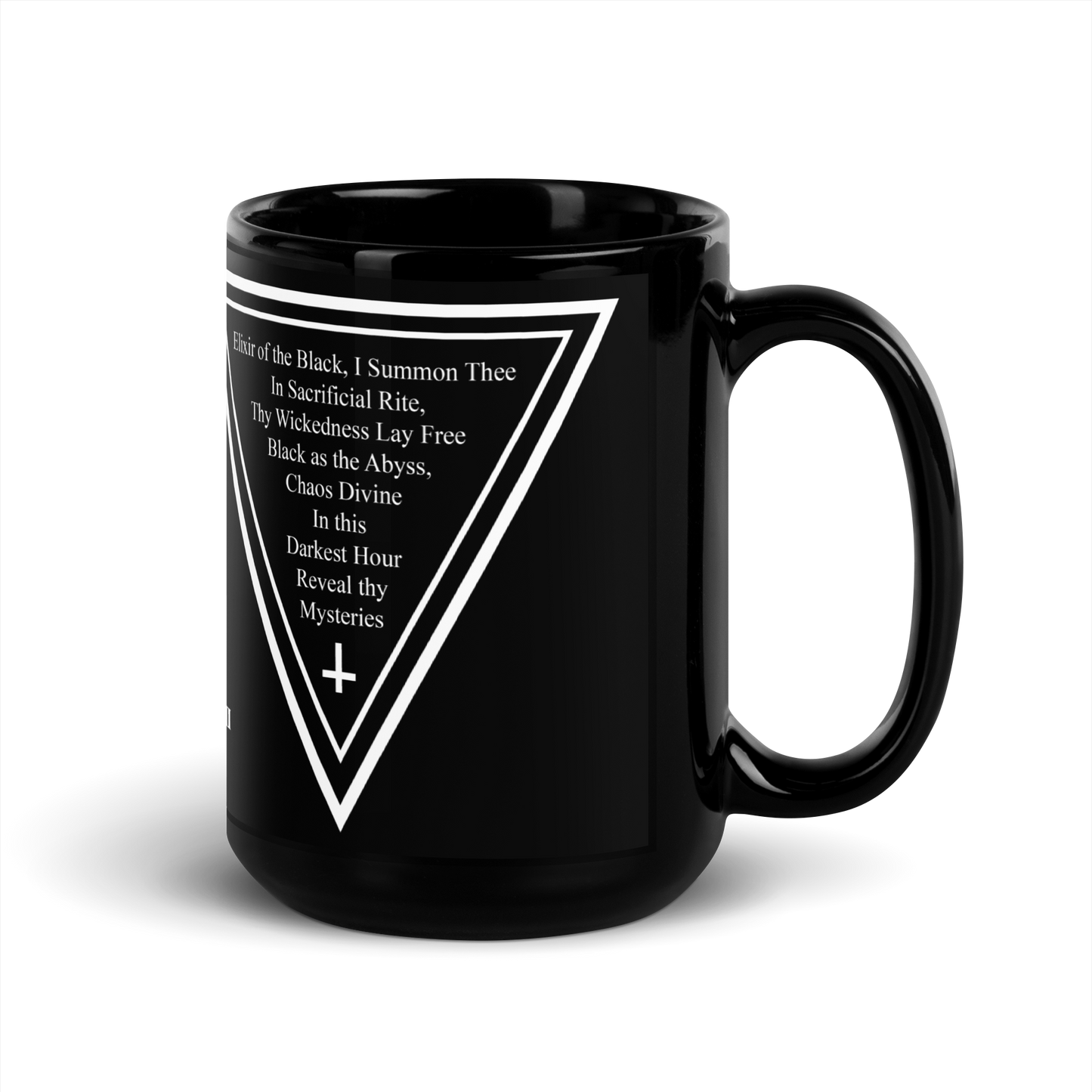 Elixir of the Black • Black Glossy Mug
