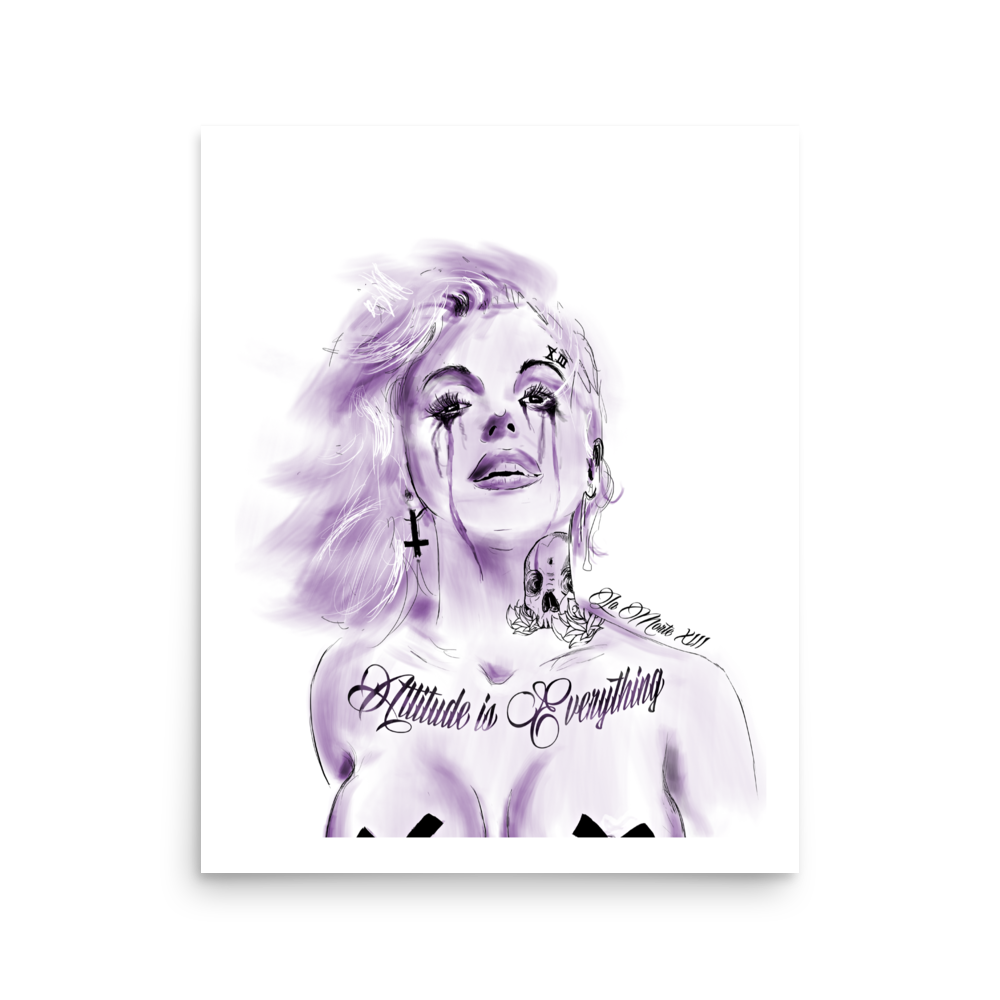 Attitude is Everything • Premium Art Print • Variant