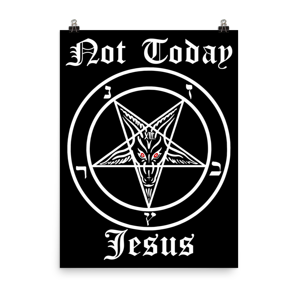 Not Today • Premium Art Print