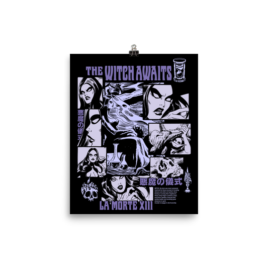 The Witch Awaits • Premium Art Print