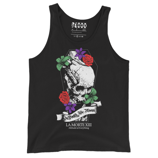 In Dæth, We Bloom • Unisex Tank Top