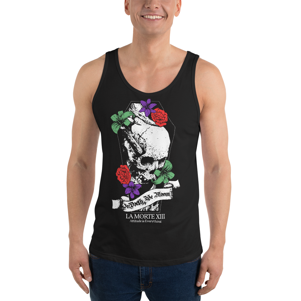 In Dæth, We Bloom • Unisex Tank Top