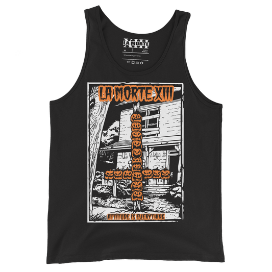 The Pumpkin Cross • Unisex Tank Top