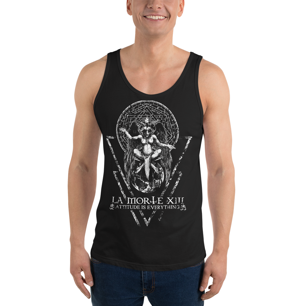 As Above, So Below (Distressed) • Unisex Tank Top