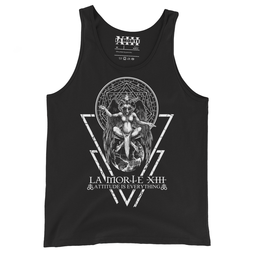 As Above, So Below (Crackle) • Unisex Tank Top