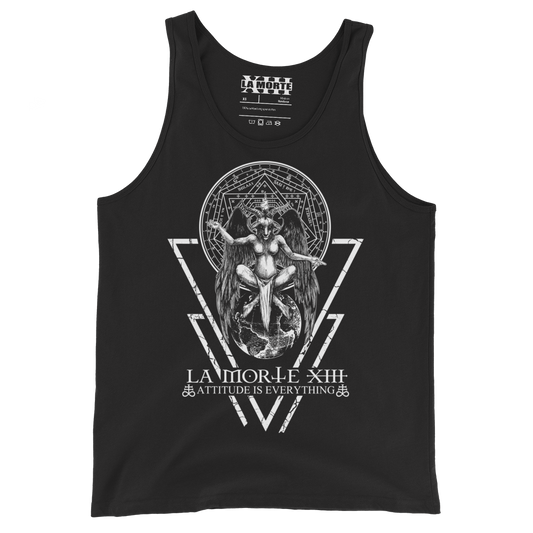 As Above, So Below (Crackle) • Unisex Tank Top