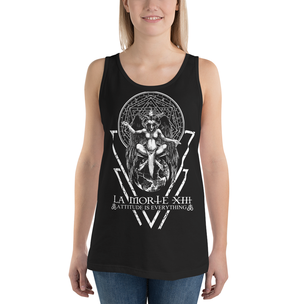 As Above, So Below (Crackle) • Unisex Tank Top