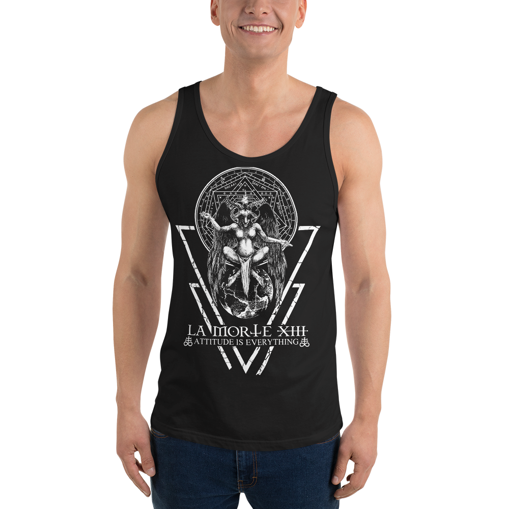 As Above, So Below (Crackle) • Unisex Tank Top