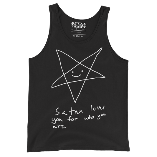 Satan Loves You For Who You Are • Unisex Tank Top