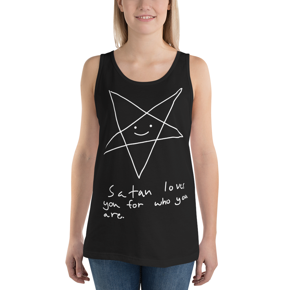 Satan Loves You For Who You Are • Unisex Tank Top