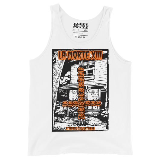 The Pumpkin Cross • Unisex Tank Top • The Inverted Collection