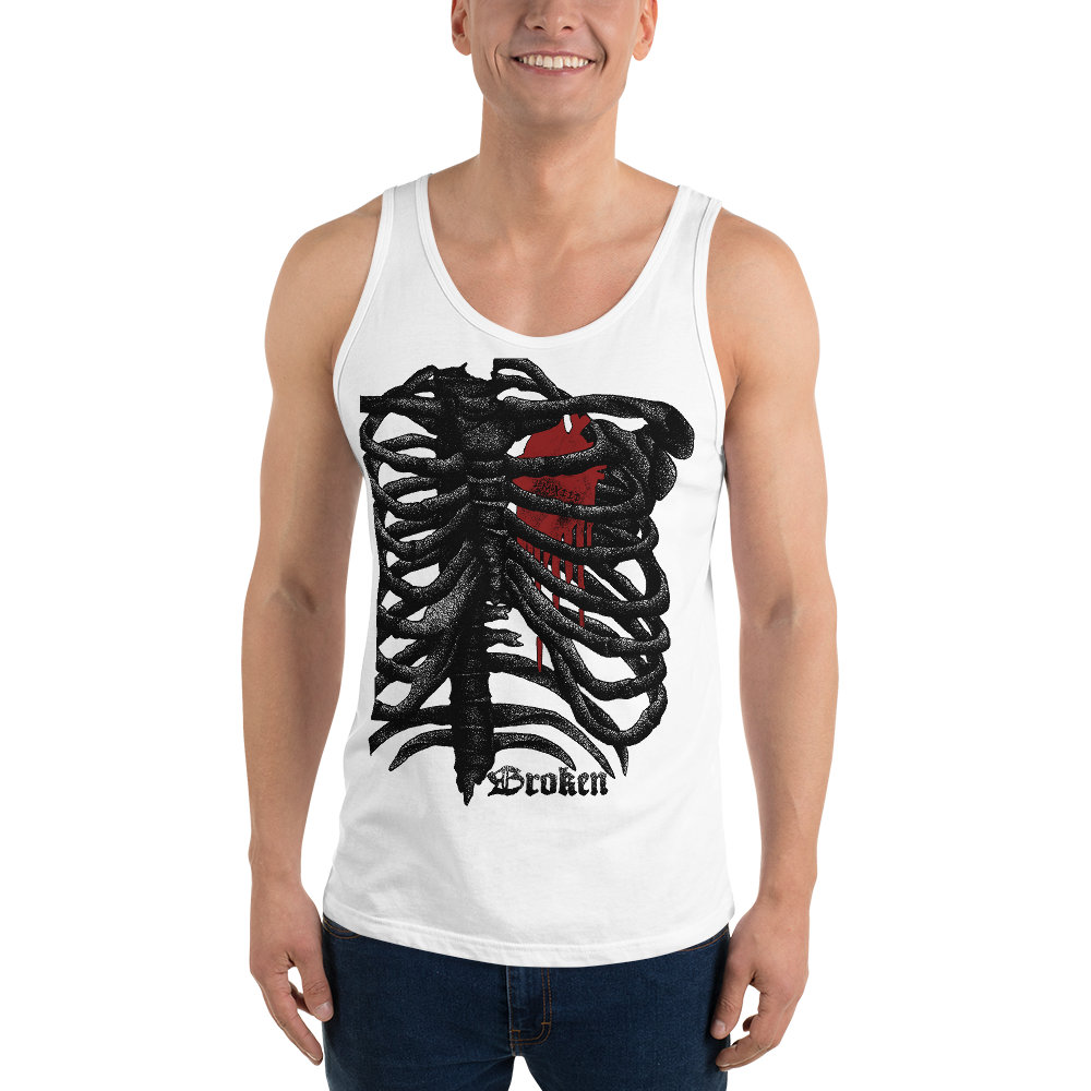 Broken • Unisex Tank Top • The Inverted Collection