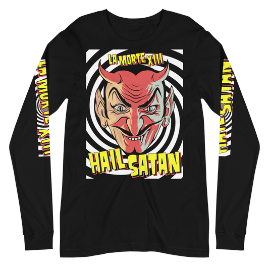 Hail Satan! • Unisex Long Sleeve Tee