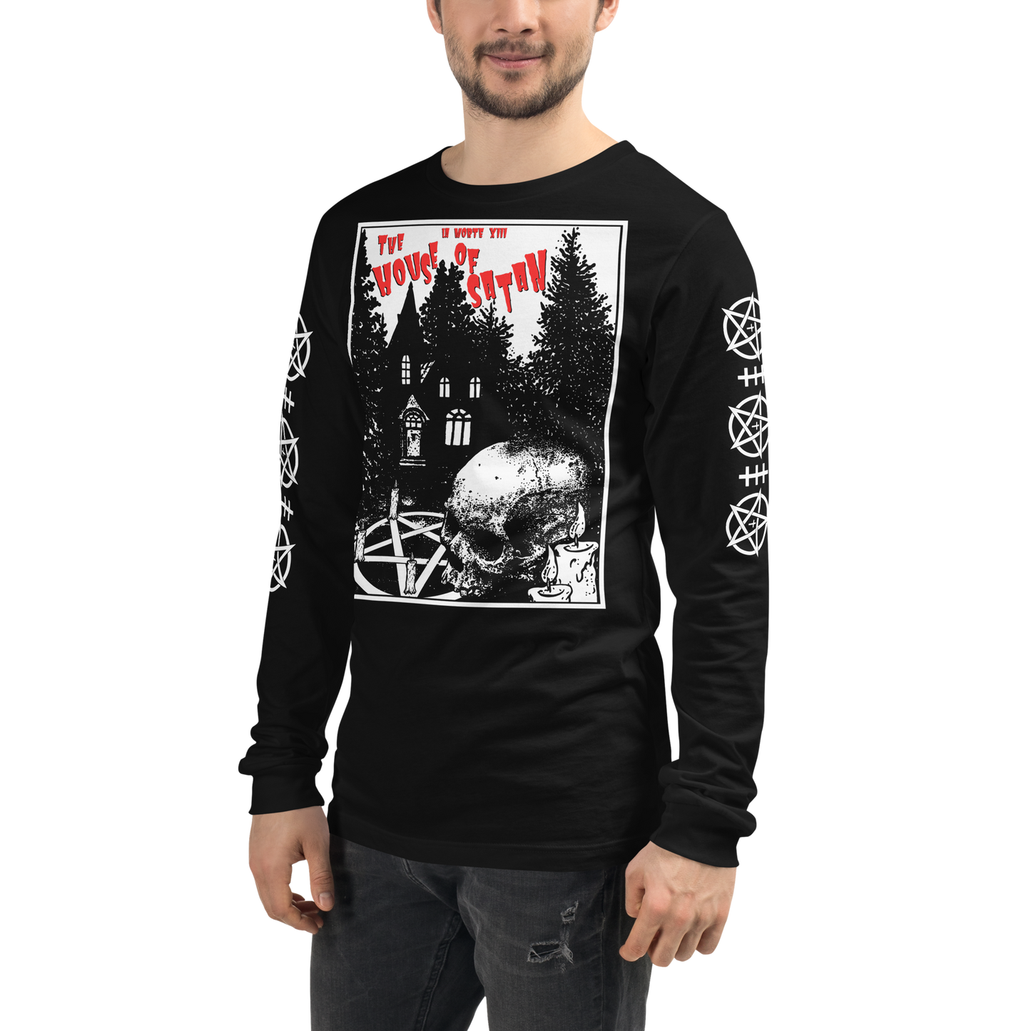 The House of Satan • Unisex Long Sleeve Tee