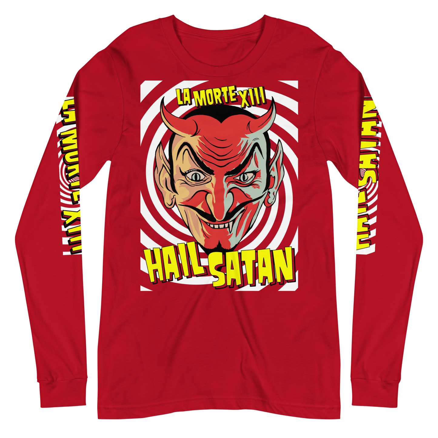 Hail Satan! • Unisex Long Sleeve Tee • Limited Edition