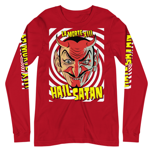 Hail Satan! • Unisex Long Sleeve Tee • Limited Edition