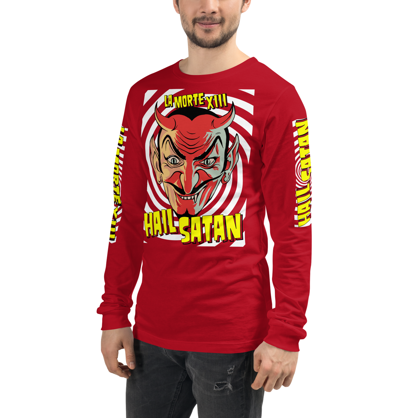 Hail Satan! • Unisex Long Sleeve Tee • Limited Edition