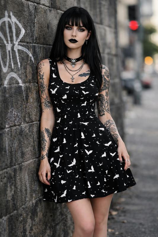 Vesper Nocturne • Skater Dress
