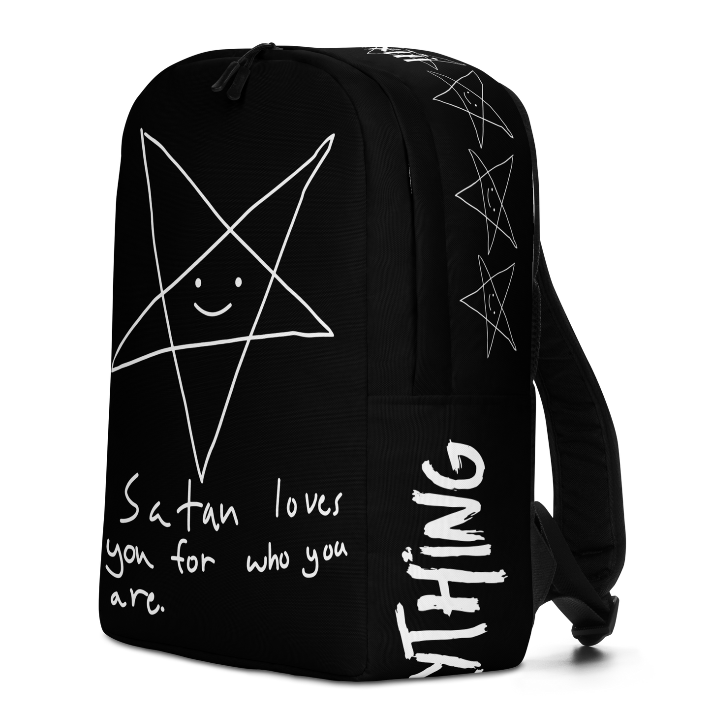 Satan Loves You For Who You Are • Backpack