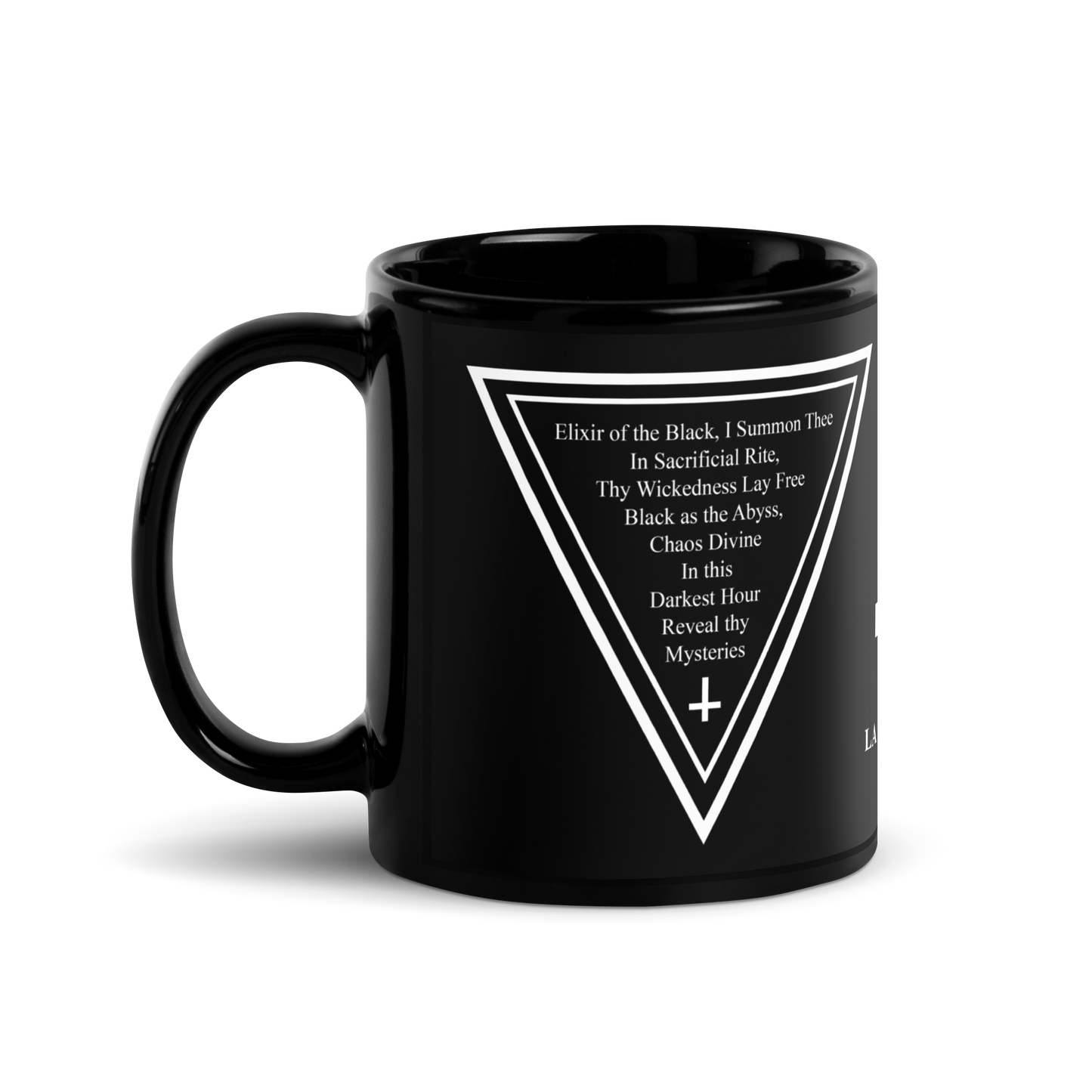 Elixir of the Black • Black Glossy Mug
