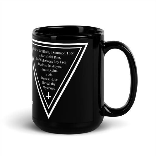 Elixir of the Black • Black Glossy Mug