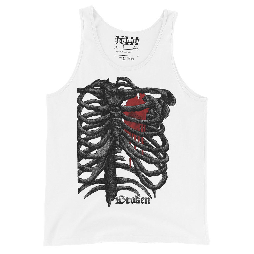 Broken • Unisex Tank Top • The Inverted Collection