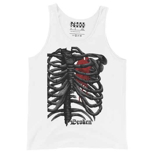 Broken • Unisex Tank Top • The Inverted Collection