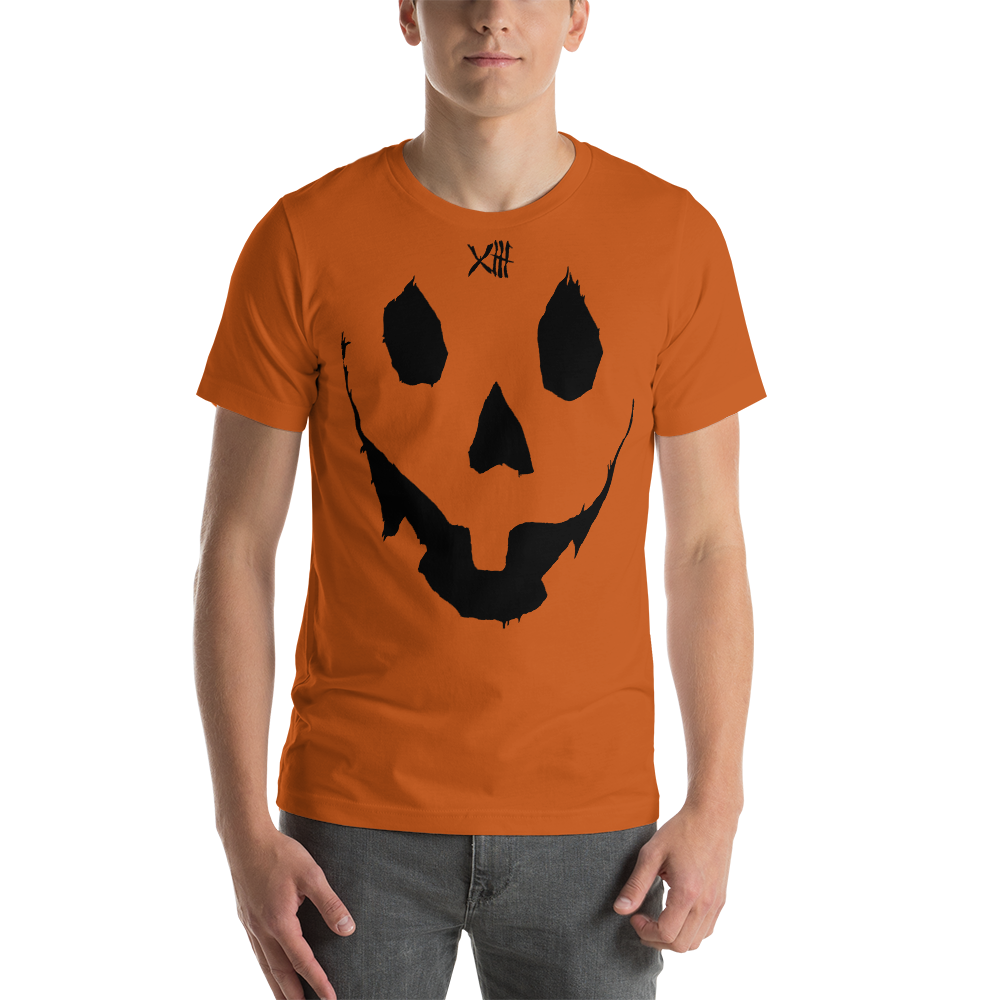 The Devil's Smile • Unisex T-Shirt • Pumpkin Edition
